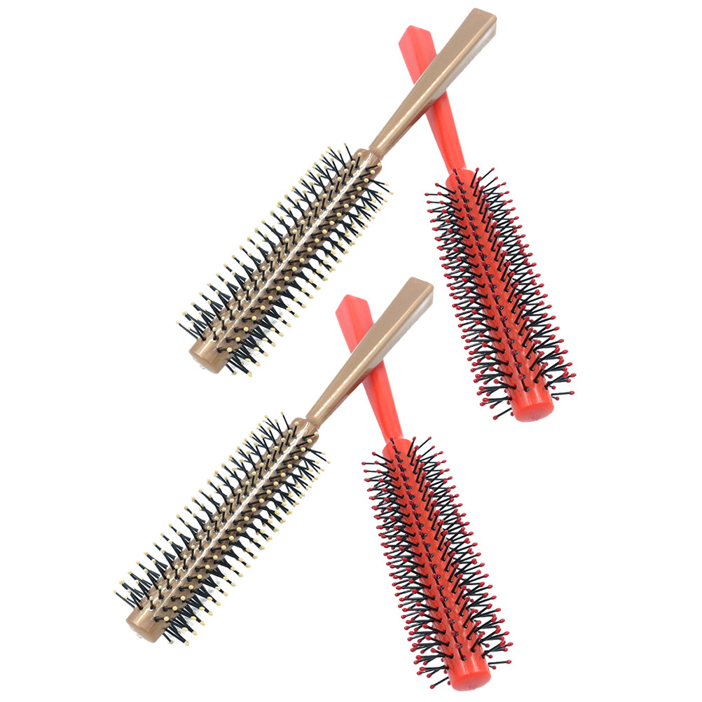 Hair Care In Salon - 4Pcs Hair Roller Combs Tough Hairdressing