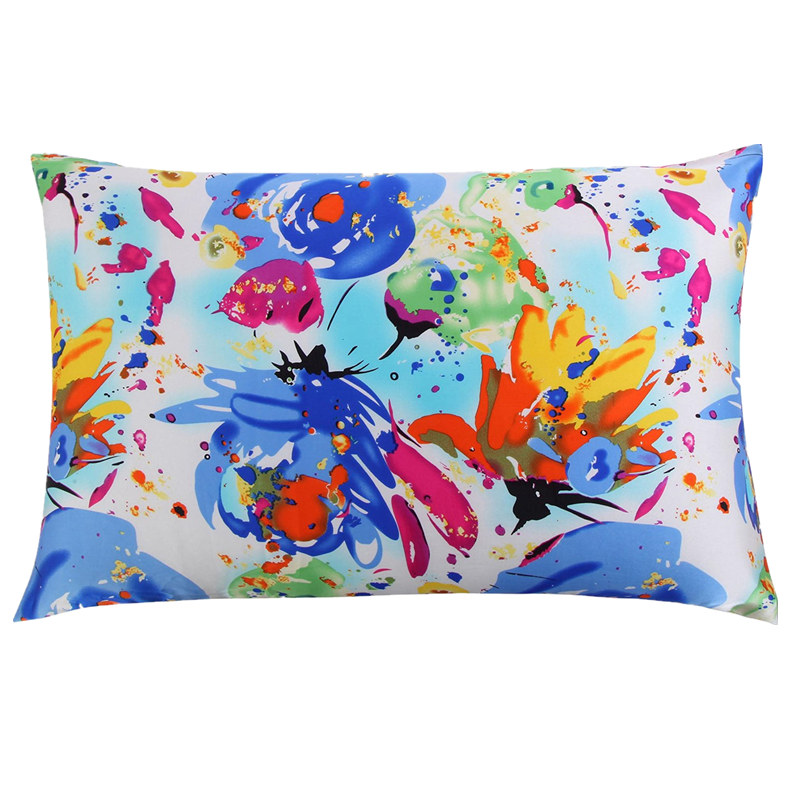 Satin Pillowcase Silk - Silk Zipper Pillowcase 1pc 100% Nature