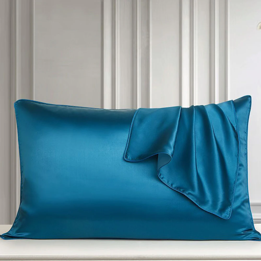 Satin Pillowcase Silk - 100% Natural Pure Silk Pillow Case