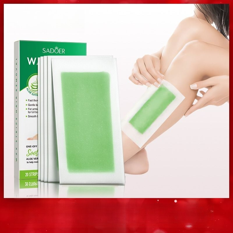 Waxing Paper Strip Aloe Vera D - огляд і ціна Hair Care With Aloe Vera