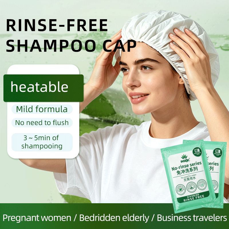 Waterless No Rinse Shampoo Cap - огляд і ціна Hair Care With Aloe Vera