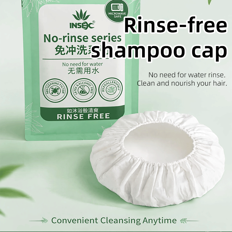 Waterless No Rinse Shampoo Cap - огляд і ціна Hair Care With Aloe Vera