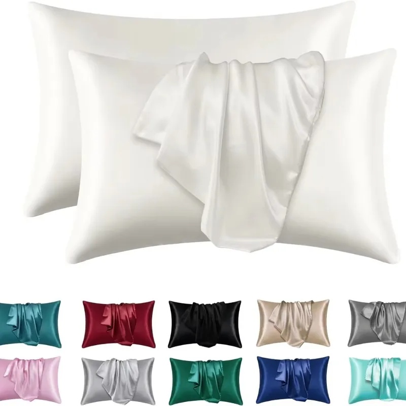 1/2pcs Satin Silk Pillowcase f - огляд і ціна Satin Pillowcase Silk