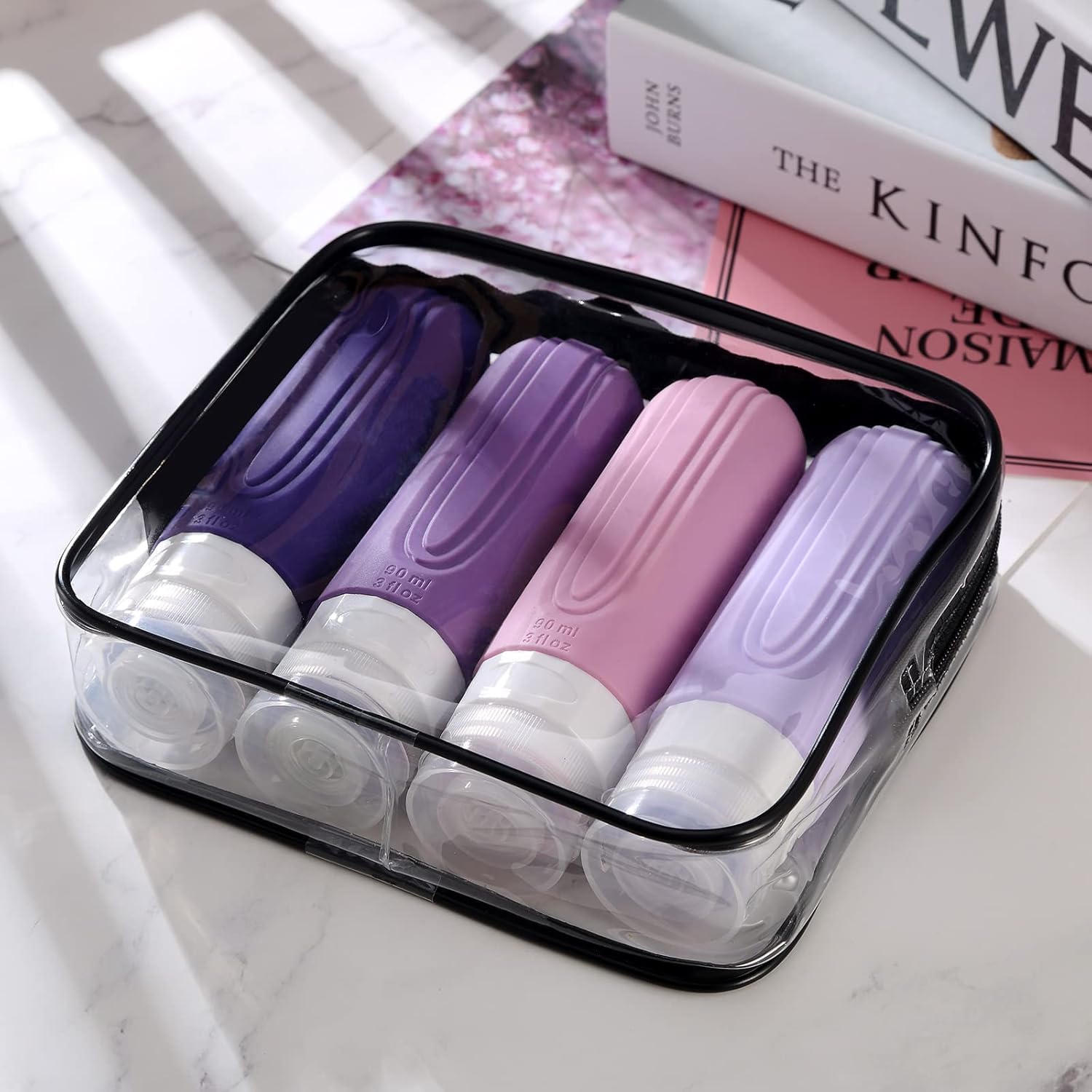 90ml/Set Silicone Travel Cosme - огляд і ціна Dry Shampoo Travel