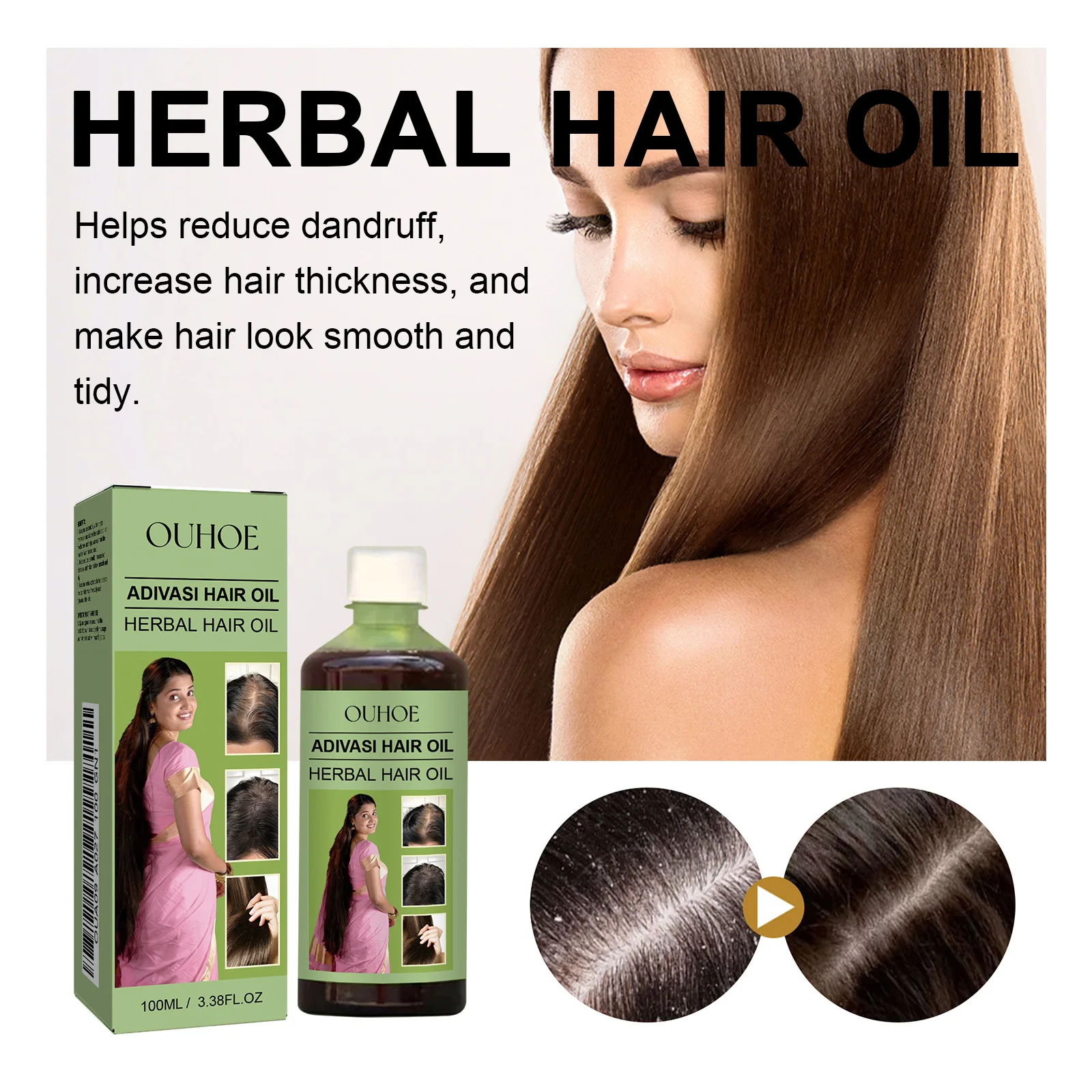 100ml Hair Growth Oil India Ad - огляд і ціна Hair Care India