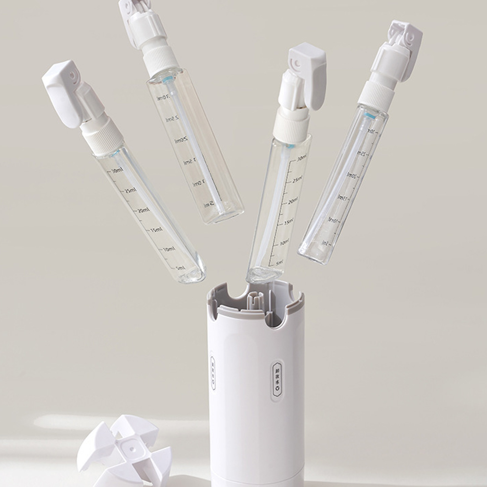 4-in-1 Travel Liquid Dispenser - огляд і ціна Dry Shampoo Travel