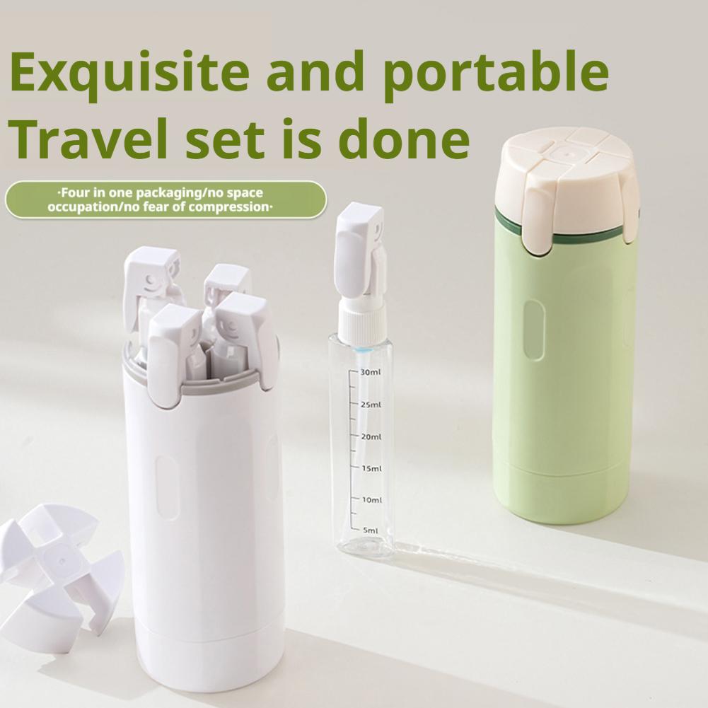 Travel Bottles 4-in-1 Leak-Pro - огляд і ціна Dry Shampoo Travel
