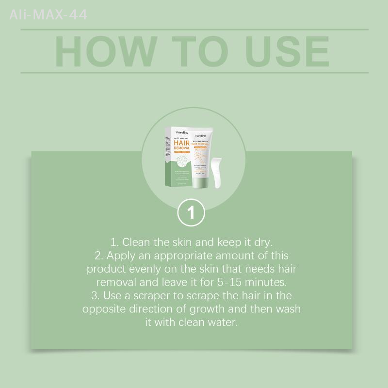 Aloe Vera Hair Removal Cream H - огляд і ціна Hair Care With Aloe Vera