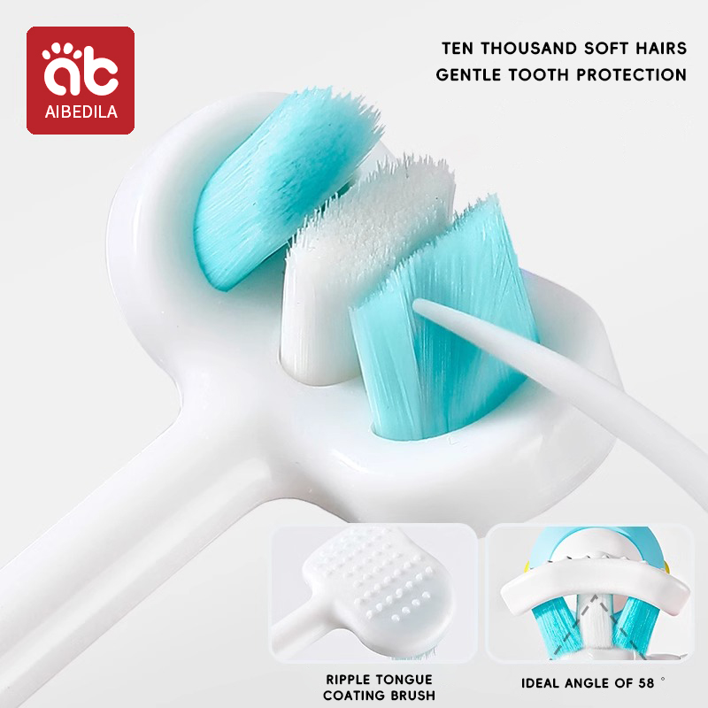 3D Stereo Three-Sided Toothbru - огляд і ціна Hair Care For Baby