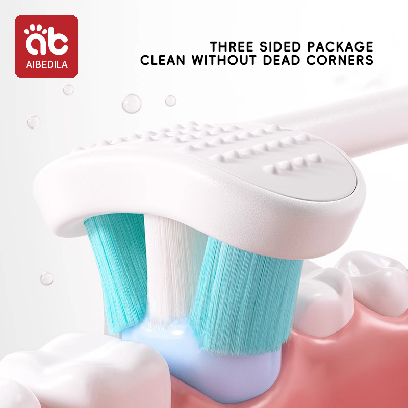 3D Stereo Three-Sided Toothbru - огляд і ціна Hair Care For Baby
