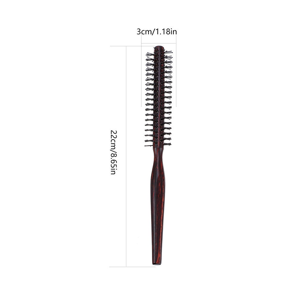 2Pcs Wood Round Hair Brush Cur - огляд і ціна Hair Care In Salon