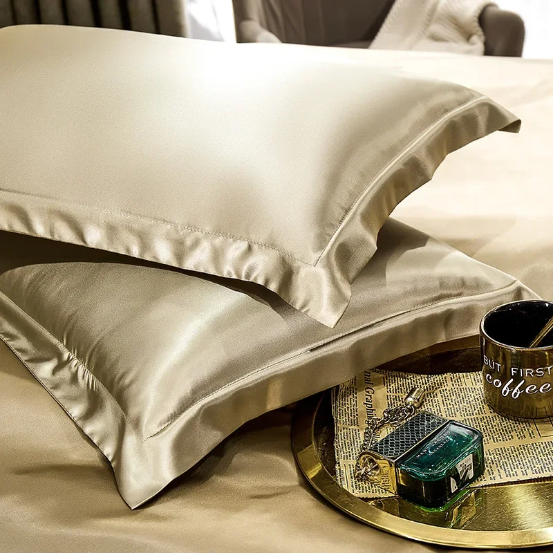 2PCS 100% Pure Real Silk pillo - огляд і ціна Satin Pillowcase Silk