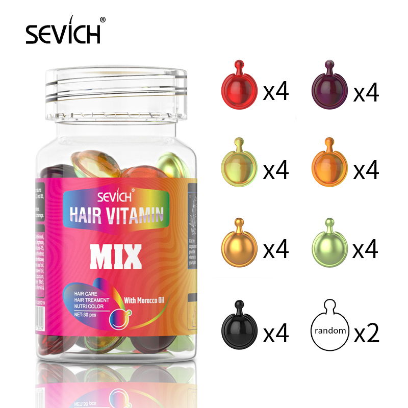 Sevich Hair Vitamin Capsule Ke - огляд і ціна Hair Care Collagen