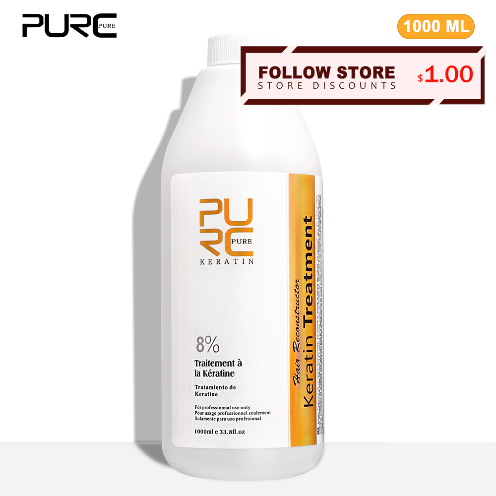 PURC 8% Keratin Smoothing Trea - огляд і ціна Hair Care In Salon