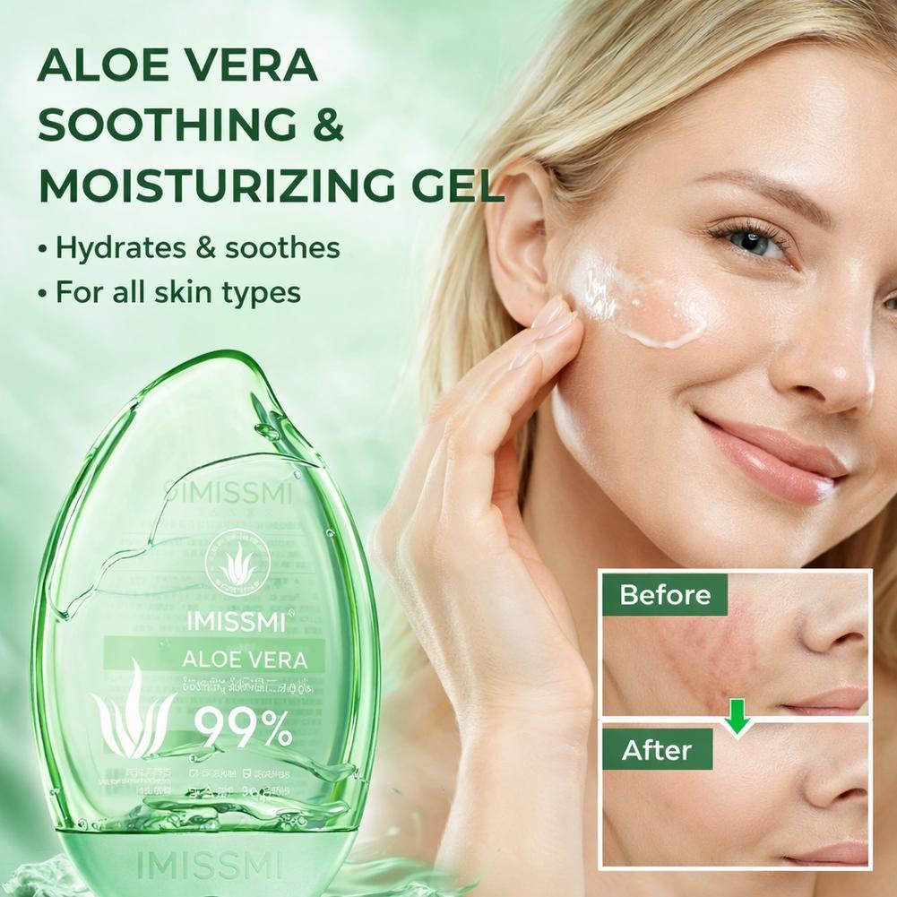300g Aloe Vera Gel Soothing Al - огляд і ціна Hair Care With Aloe Vera