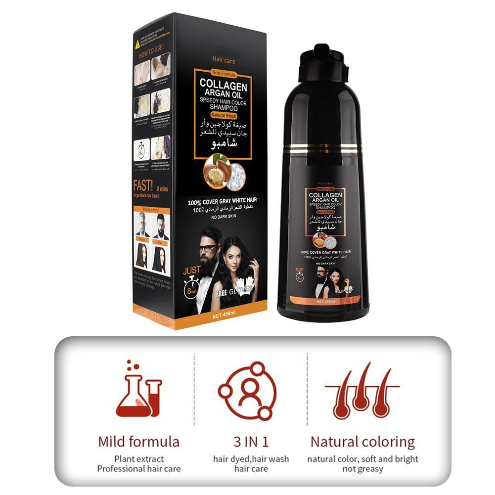 3-in-1 Collagen Argan Oil Sham - огляд і ціна Hair Care Collagen