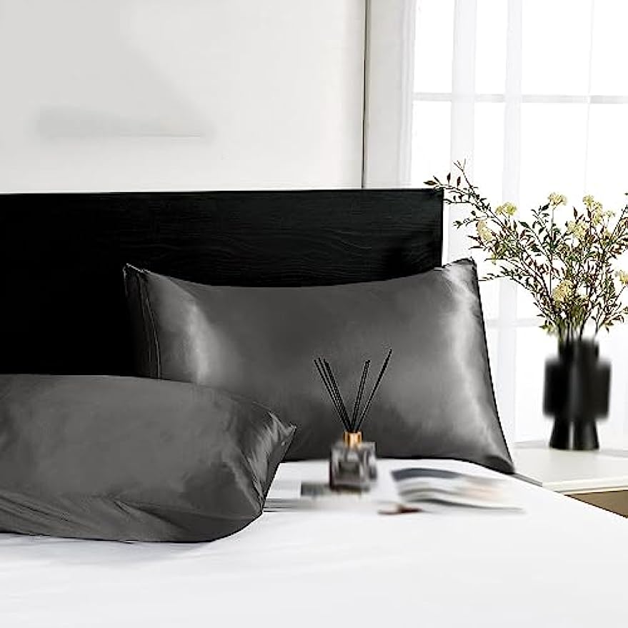 2pcs Satin Silk Pillowcase for - огляд і ціна Satin Pillowcase Silk