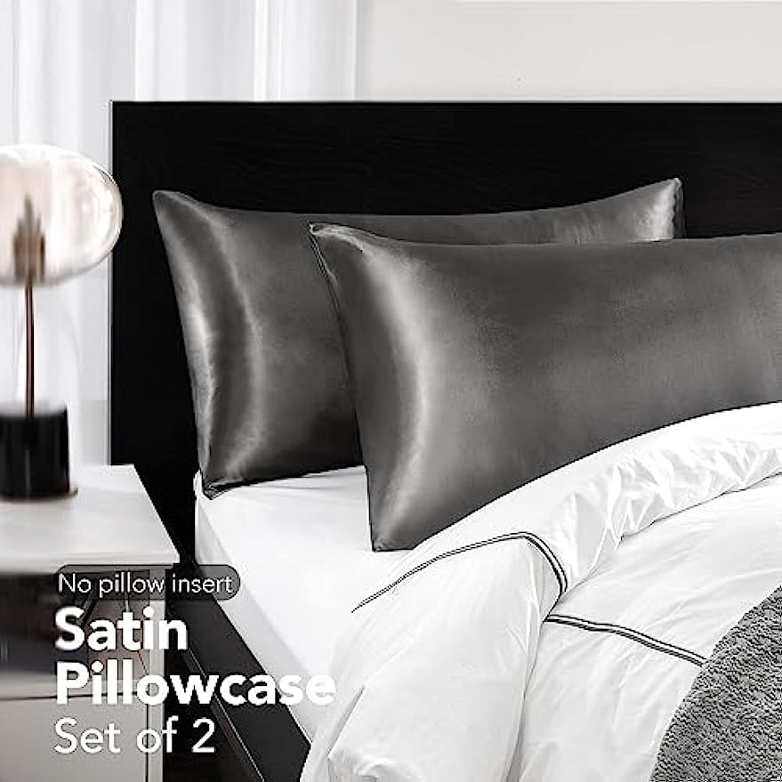 2pcs Satin Silk Pillowcase for - огляд і ціна Satin Pillowcase Silk