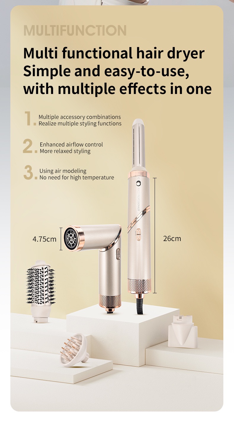 9-in-1 Foldable Hair Dryer Com - огляд і ціна From Home Hair Care
