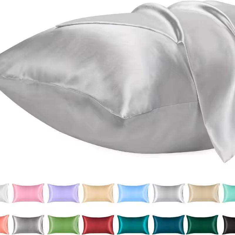 1PC Satin Pillowcase for Hair  - огляд і ціна Satin Pillowcase Silk