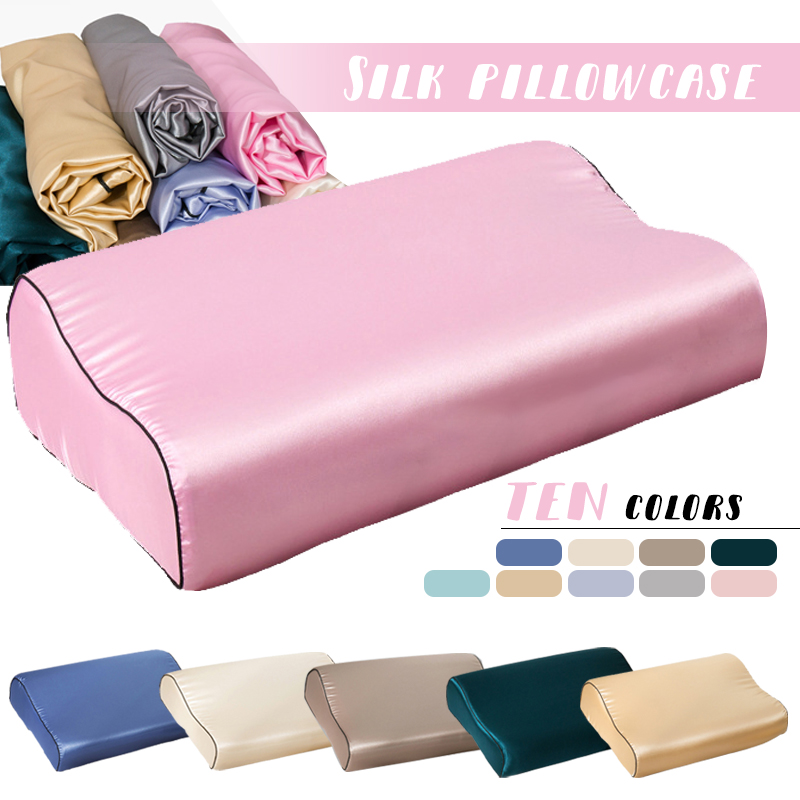 Imitation Silk Satin Latex Pil - огляд і ціна Satin Pillowcase Silk