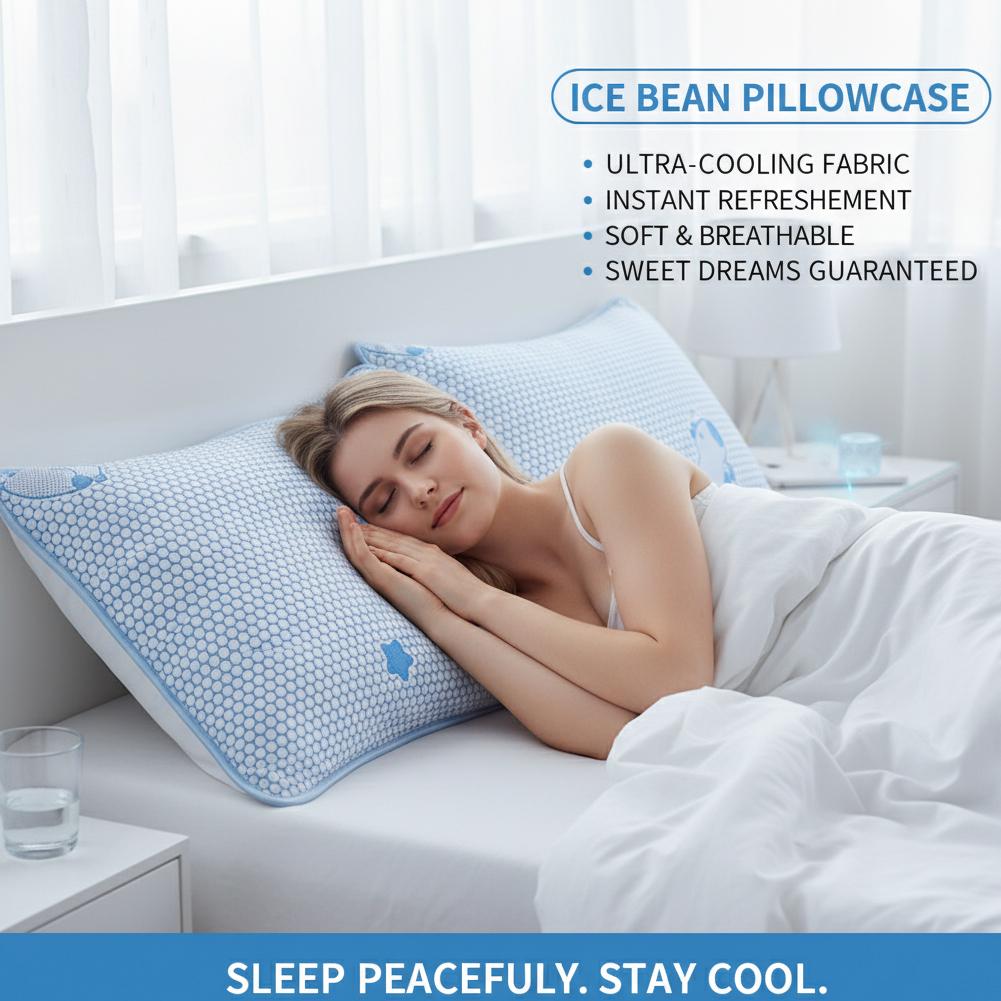 Summer Coolness Ice Silk Pillo - огляд і ціна Satin Pillowcase Silk